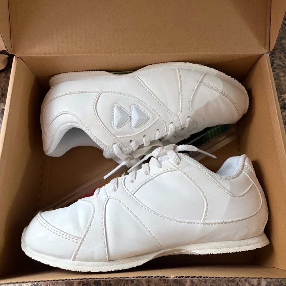 Kids White Athletic Sneakers